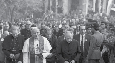 Il cardinale Parolin in visita a Sacro Monte