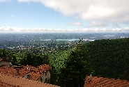 Veduta verso Velate e il Lago Varese