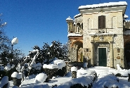 La Casa Museo sotto la neve