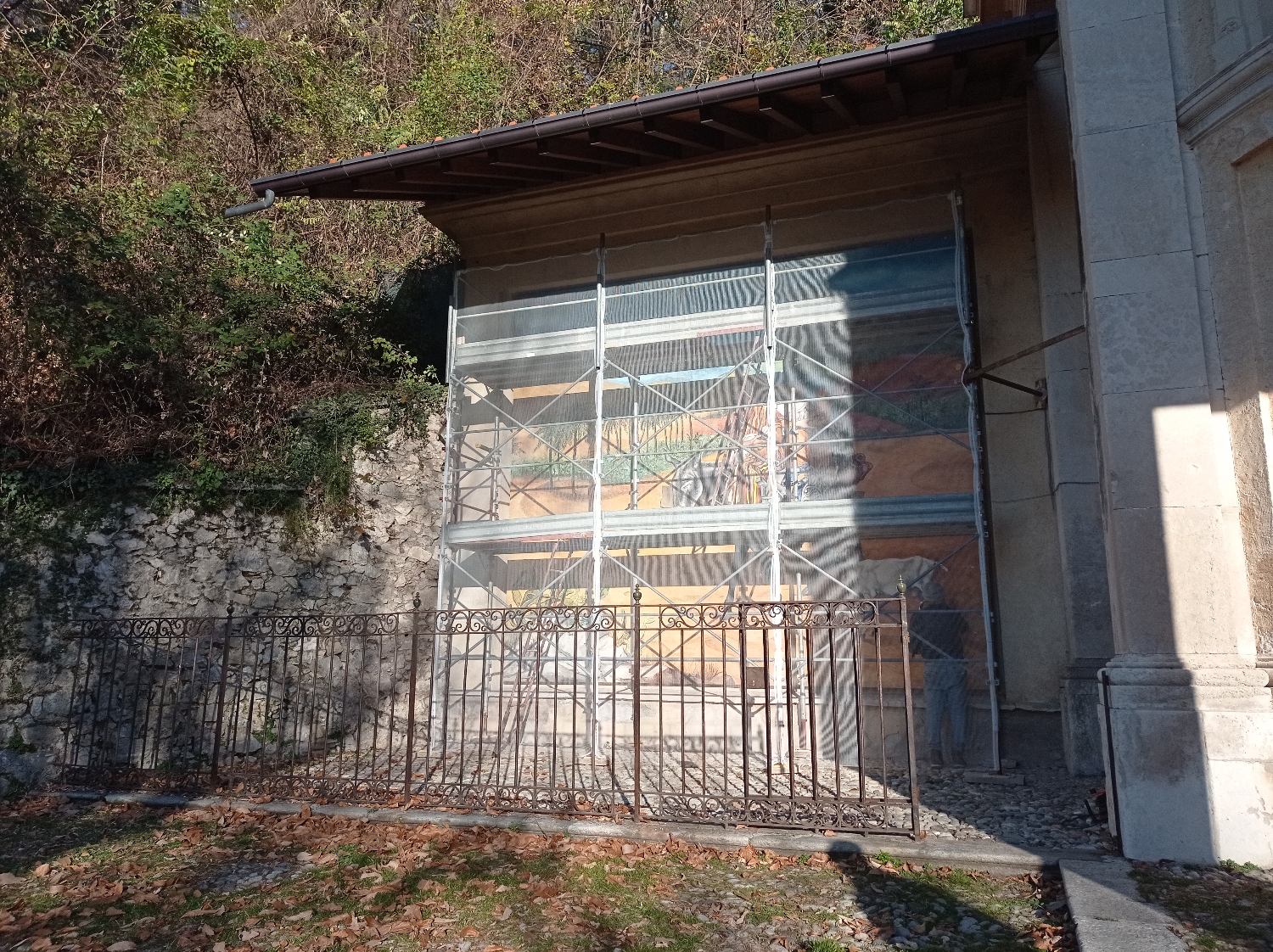Il restauro della Fuga in Egitto