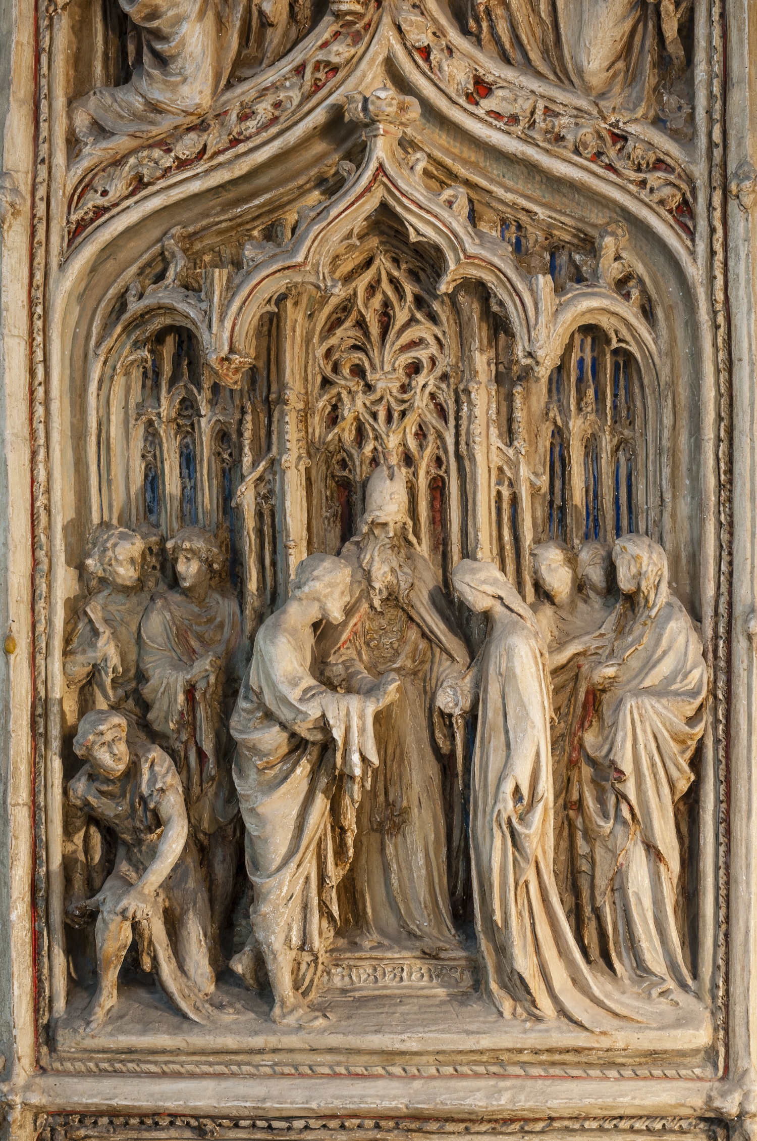 La porta del Duomo e la Cripta del Santuario